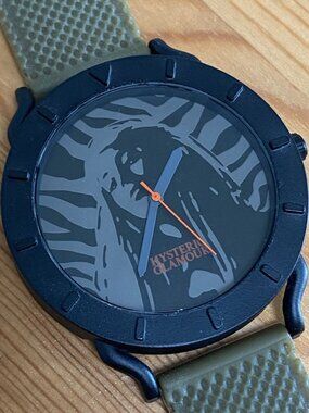 Hysteric Glamour Watch With Military Green Adjustable Band